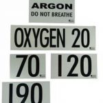 Halcyon - Autocollant GUE MOD Decal Oxygen 20