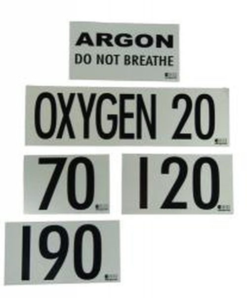 Halcyon - Autocollant GUE MOD Decal Oxygen 20