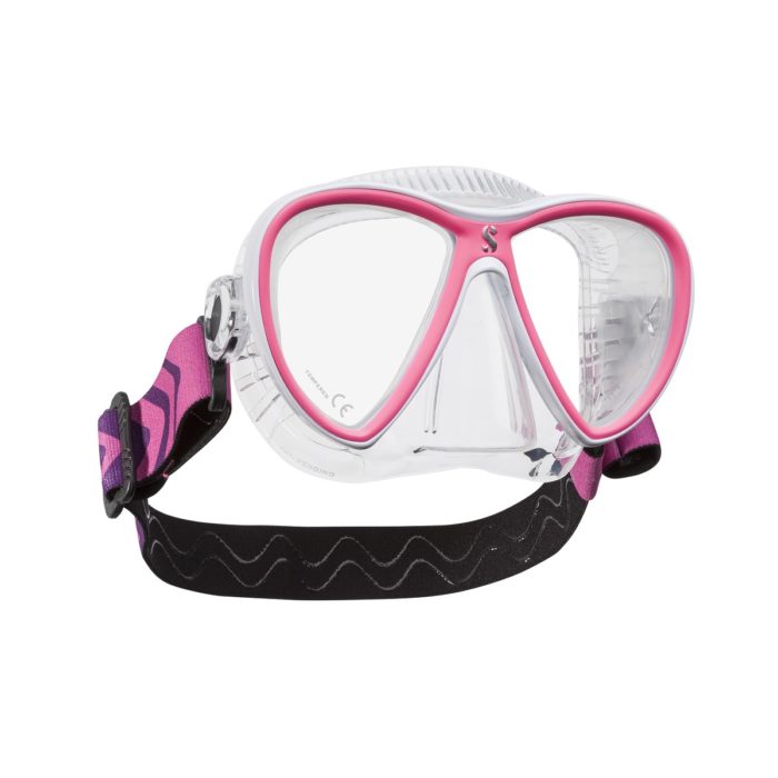 Masque Scubapro Synergy Twin - Rose - Transparent