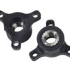 Molette nylon de serrage OMS (la paire) M8 x 1,25