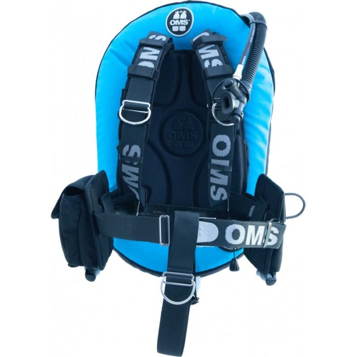 Pack Harnais OMS Smart Stream + poches et wings performance Mono 27 (12,5 KG)