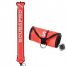 Parachute Scubapro soupape 210D nylon Orange 1.8m