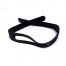 Sangle de masque en SILICONE Scubapro Mira/Fino/Eureka/Futura/Clear noir