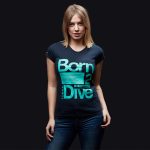 T-shirt SANTI Girls 2 Dive - Femme