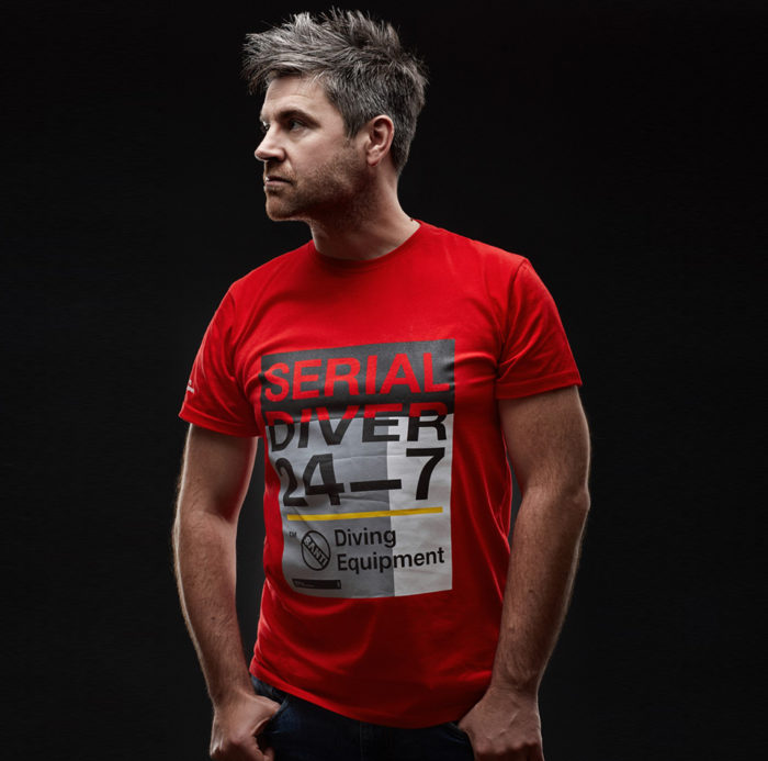 T-shirt SANTI Serial Diver - Homme