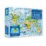 Atlas du Monde, Livre et Puzzle 300 pièces