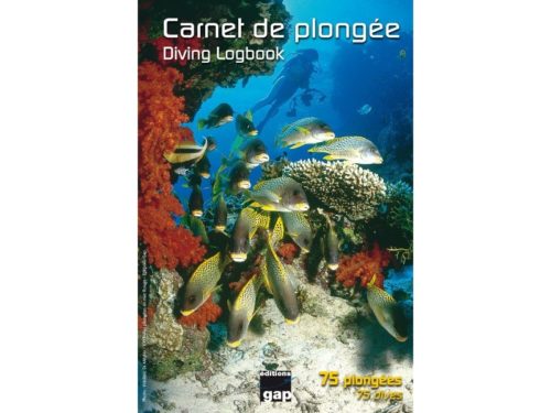 Carnet de plongée Poissons, 75 plongées