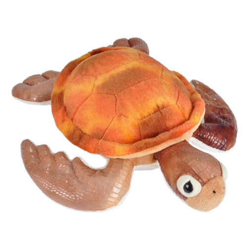 peluche cuddlekins medium tortue brune wild republic 30cm