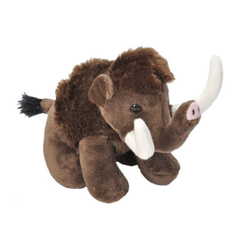 peluche pocketkins eco mammouth wild republic 13cm