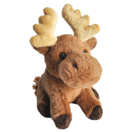 peluche pocketkins eco Élan wild republic 13cm