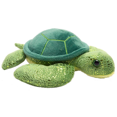 peluche hug’ems tortue verte wild republic 17cm