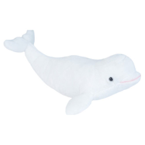 peluche cuddlekins mini beluga wild republic 20cm