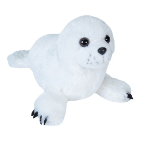 peluche cuddlekins mini phoque blanc wild republic 20cm