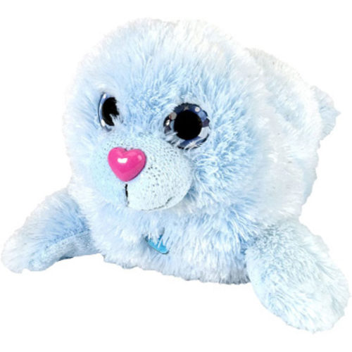 peluche cuddlekins medium phoque bleu wild republic 30cm