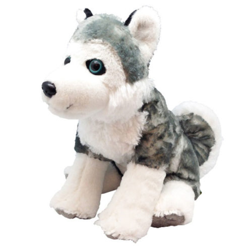 peluche cuddlekins medium husky wild republic 30cm