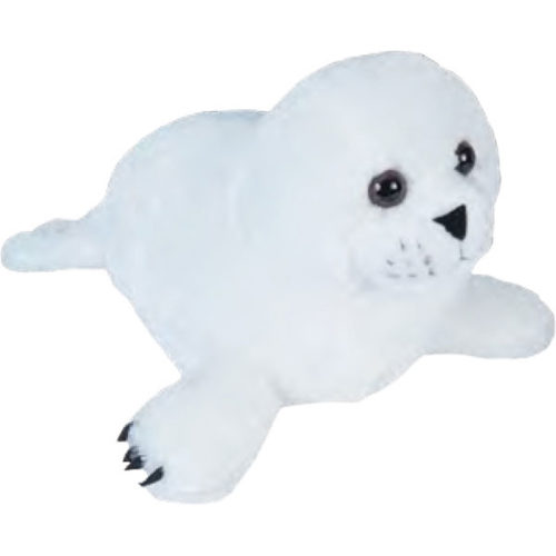 peluche cuddlekins medium phoque blanc wild republic 30cm