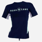 rashguard manches courtes loose fit aqualung femme