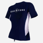 rashguard manches courtes loose fit aqualung femme