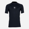 rashguard manches courtes slim fit aqualung homme