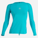 rashguard manches longues loose fit aqualung femme