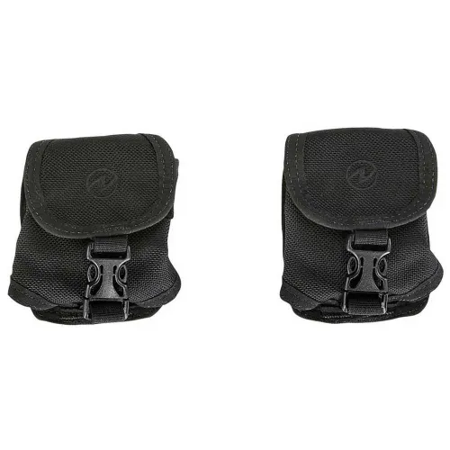 poche à plombs pour stab zuma/compact aqualung noir 2.2kg