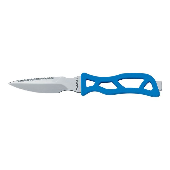 couteau de plongée mako blue