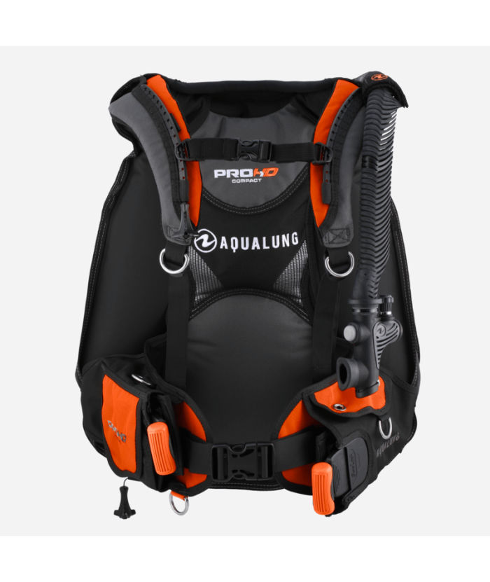 stab pro hd compact noir et orange aqualung