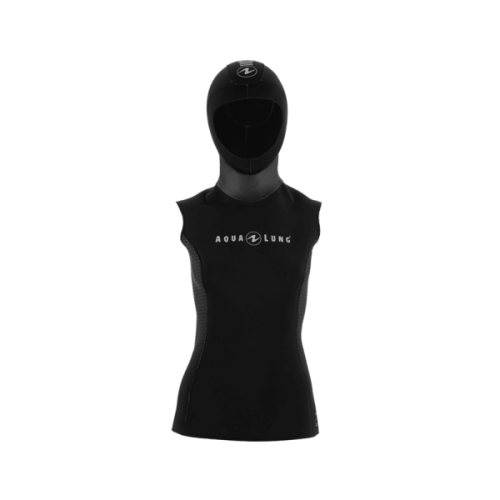 sous veste avec cagoule aqualung 2,5mm femme