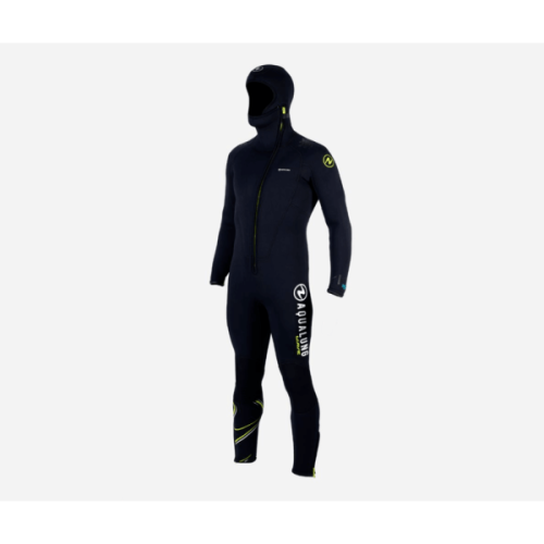 combinaison wave jumpsuit 6mm avec cagoule intégré aqualung homme