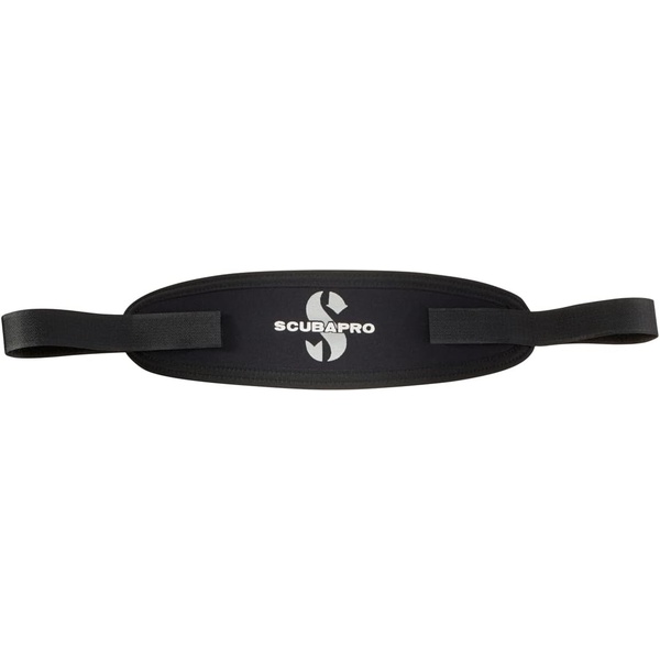 sangles de masque scubapro noire avec crochet et boucle