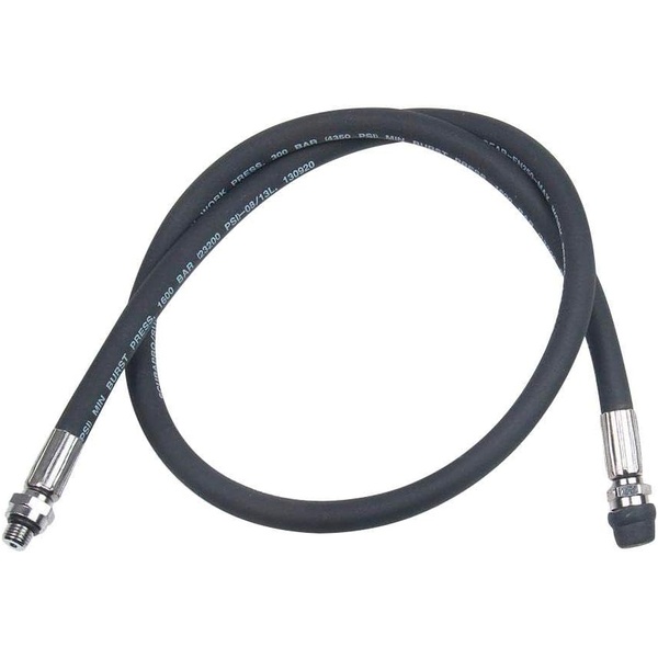 tuyau hp kevlar scubapro 100cm compatible pour raccord rapide