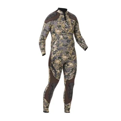 combinaison scubapro everflex 3/2 et 1mm camouflage vert