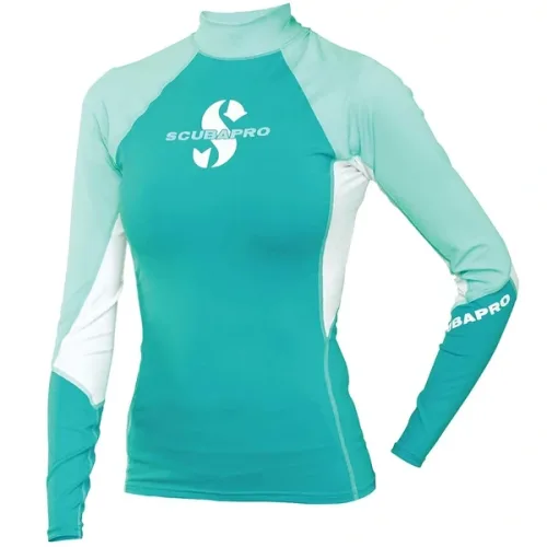 rashguard scubapro upf 80 t flex à manches longues femme