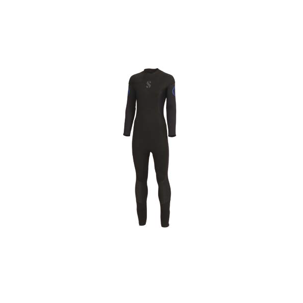 combinaison scubapro oneflex 3mm zip dorsal femme