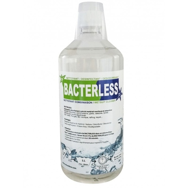 désinfectant bacterless combinaison 1 litre (par trempage) spd