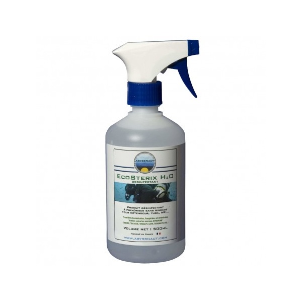 désinfectant oksybio 100 ecosterix h20 matériel et embout buccal 0.5 litres (pulvérisation) spd