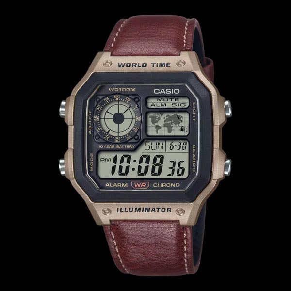 montre casio ae 1200whl 5avef