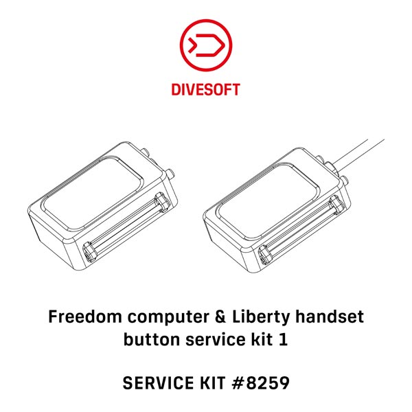 kit de service divesoft pour boutons freedom & liberty handset 1