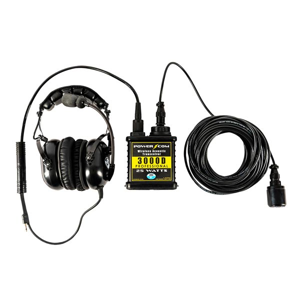 kit de conversion de surface ots convertit les unités powercom ou milcom pour plongeurs en stations de surface portables. comprend un casque thb 13 et un câble transducteur tc 35s (55'). ne comprend pas l'unité plongeur.