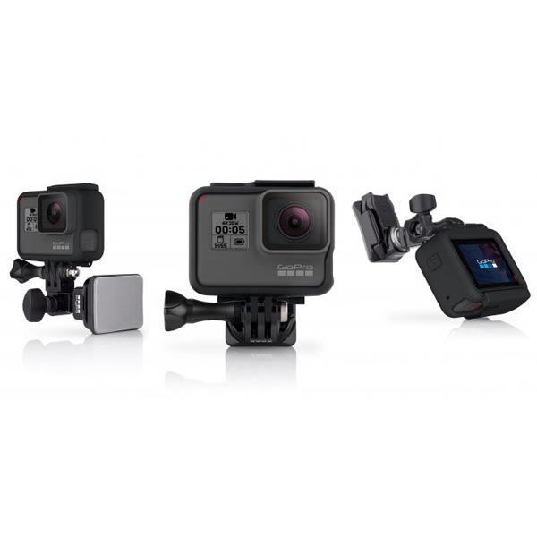 support avant et latéral casque gopro