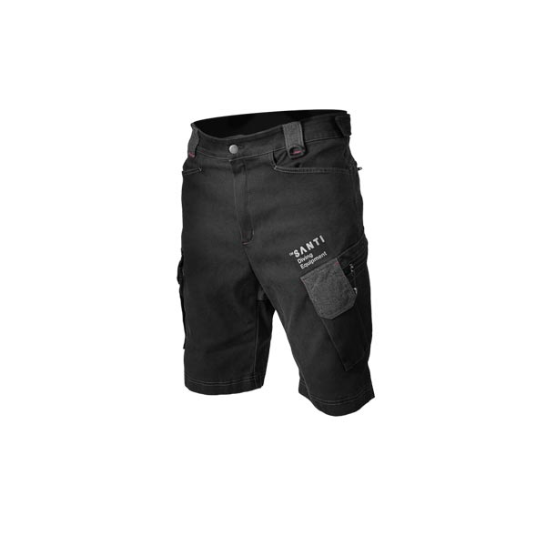 short scuba denim santi