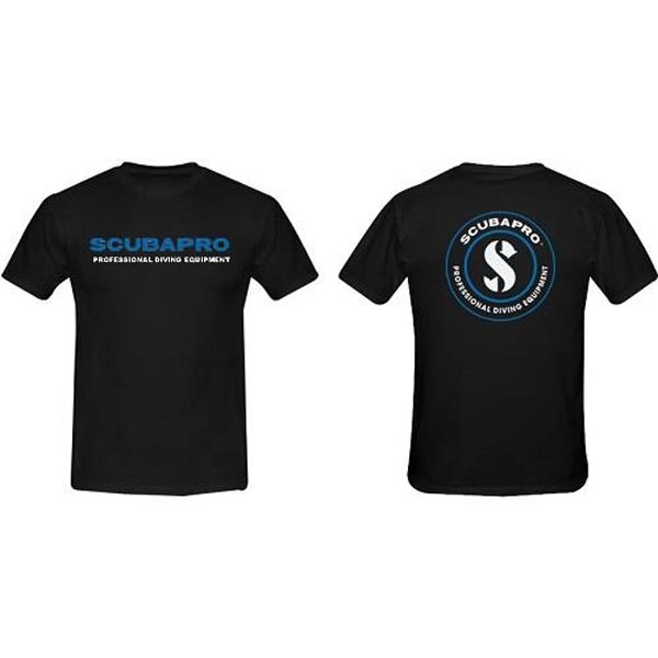 t shirt scubapro noir