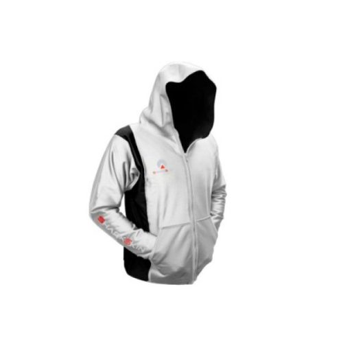 veste outdoor avec capuche sharkskin chillproof grise femme