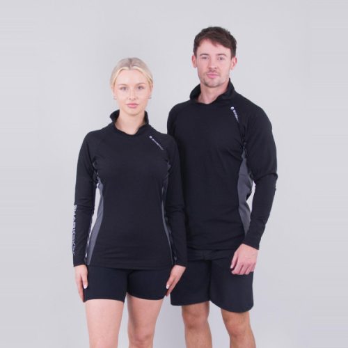 manche longues sharkskin rapid dry avec col unisex