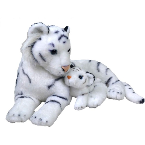 tigre blanc 38cm wild republic