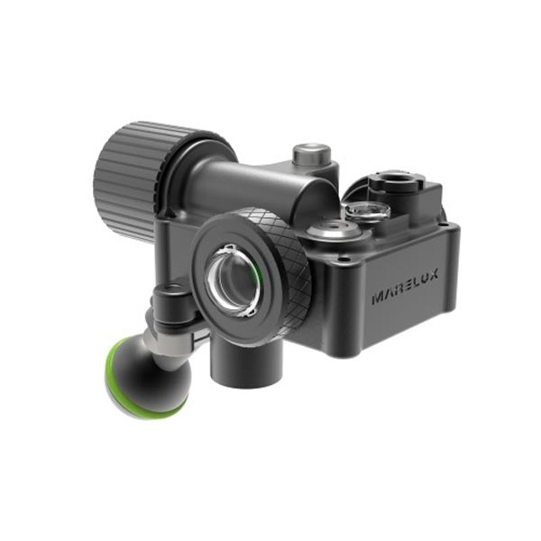 transmetteur optique marelux lumilink 2.0 avec câble fibre optique 0,3m