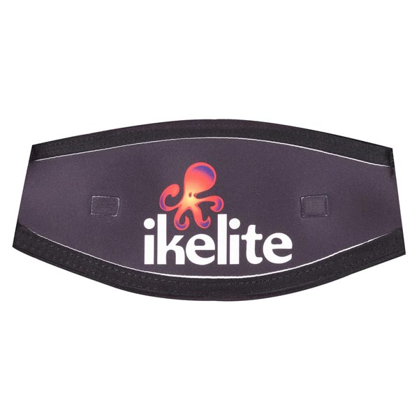 couvre sangle masque velcro ikelite avec logo