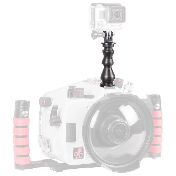 kit ikelite montage supérieur reflex pour gopro / flex