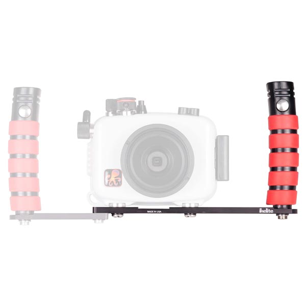 plateau action tray ii ikelite avec poignée