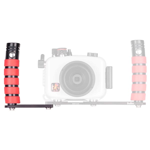 extension action tray ii ikelite avec poignée